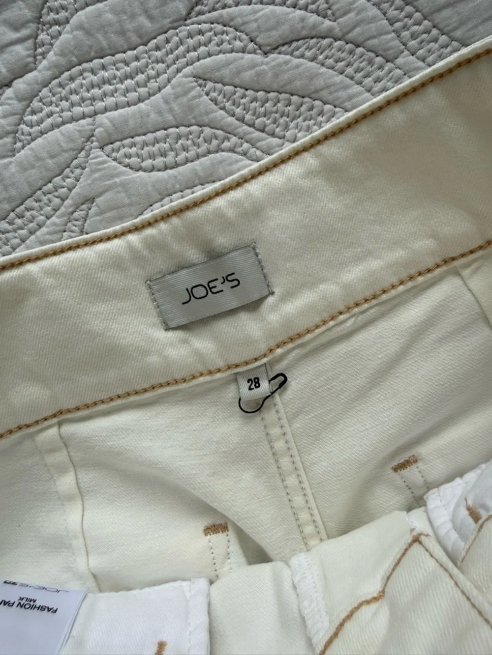 Joe's - The Ellia Ankle Wide Leg Jeans - Milk